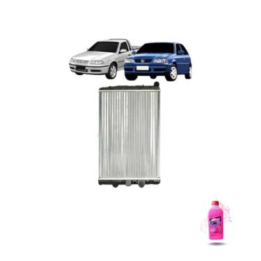 Imagem de Kit Radiador VW Gol Parati 95/08 1.0/1.6/2.0 Com Aditivo Visconde RV Extra Rosa