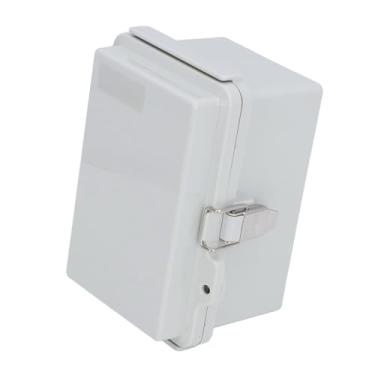Imagem de Garosa Caixa Elétrica Externa, Caixa de Projeto de Plástico ABS Resistente à água Com Dobradiça de Aço Inoxidável IP67 para Eletrônicos, Controle de Irrigação, Casa Inteligente