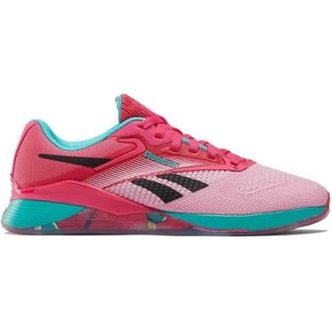 Imagem de Reebok Tênis feminino Nano X4, Rosa ousado/Astro Rose/Unleashed Green, 37