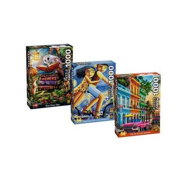 Imagem de Combo Quebra-cabeças Histórias ao Anoitecer