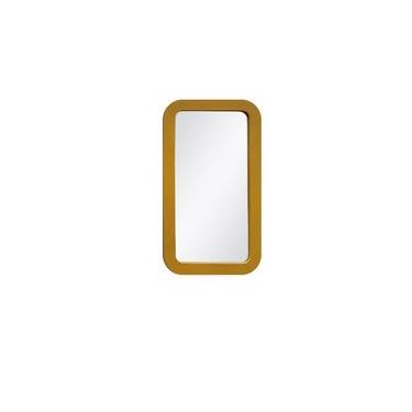 Imagem de Espelho Decorativo Polí Freijó 45x25cm Retangular