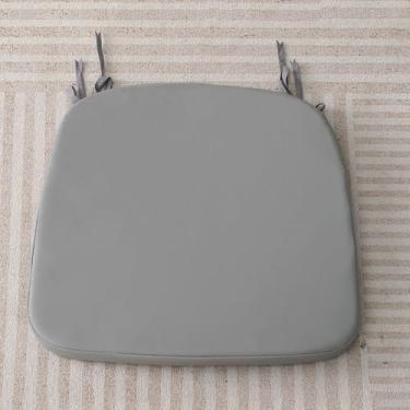 Imagem de Almofadas de cadeira para cadeiras de jantar, almofadas de cadeira de cozinha com laços, almofadas de assento impermeáveis em forma de U almofadas de assento de espuma viscoelástica cinza G 6 peças