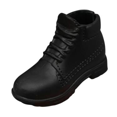 Imagem de menolana Sapatos para figuras de ação masculinas, ideais para figuras colecionáveis ​​de homens grandes, musculosos e fortes. Sapatos em miniatura para bonecos, Cabeça Redonda