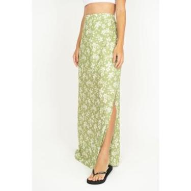 Imagem de Saia Billabong Tucked Awayavo Verde-Verde-M-Feminino