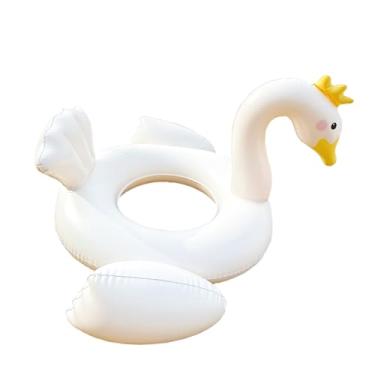 Imagem de Boia de dossel para adultos, boia inflável de piscina com dossel para crianças, anel de natação seguro dobrável para festas de lagos, quintais, rios, famílias