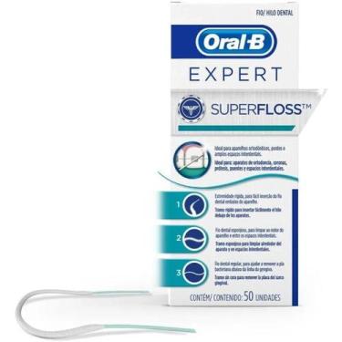 Imagem de Fio Dental Super Floss Expert Com 50un - Oral-B