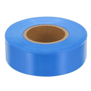 Imagem de YOKIVE Fita de sinalização de 5 cm x 1000 pés de espessura de 2 mil, 1 fita de levantamento não adesiva PE fita de marcação de árvore de alta visibilidade para marcação de trilhas de limites de