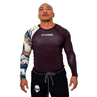 Imagem de Rash Guard Masculina KVRA HP Dragon GG-Masculino