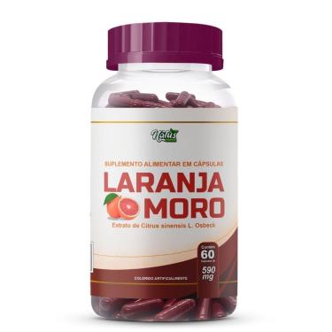 Imagem de Laranja Moro Pura 60 cápsulas 500mg Natus Green-Unissex