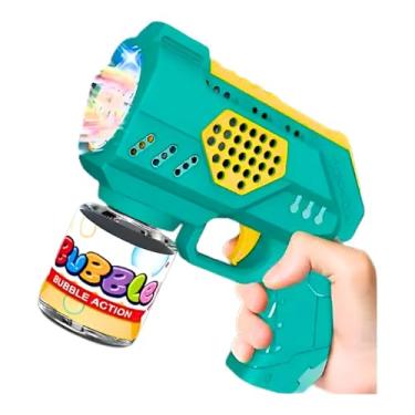 Imagem de Brinquedo Pistola Lançador de Bolhas de Sabão Automática (verde)