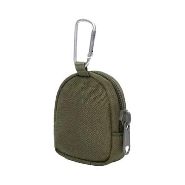 Imagem de Porta-chaves Tático Masculino EDC, Bolsa Para Moedas, Bolso Com Zíper,