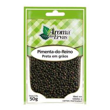 Imagem de Pimenta do Reino Preta em Grão Aroma das Ervas 50g