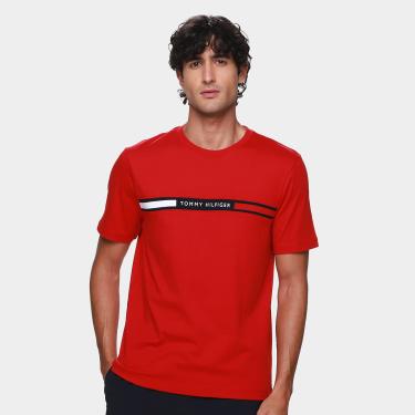 Imagem de Camiseta Tommy Hilfiger Chest Insert Masculina-Masculino