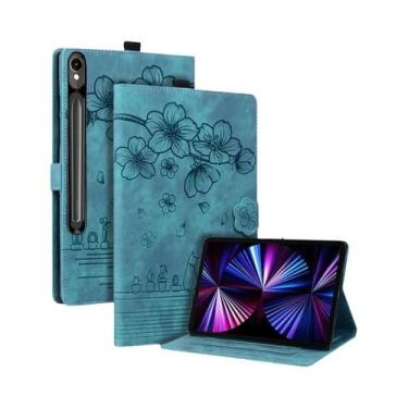 Imagem de Capa Flip Luxuosa Com Suporte Para Samsung Galaxy Tab S10 FE plus 13.1
