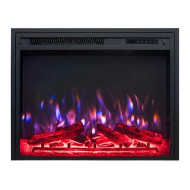 Imagem de Lareira Elétrica Wgrif Granada 28" 220V 1800W De Embutir, 220V