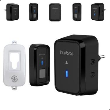 Imagem de Campainha Sem Fio Intelbras CIB 101S Com Protetor Alcance 100m Fácil I