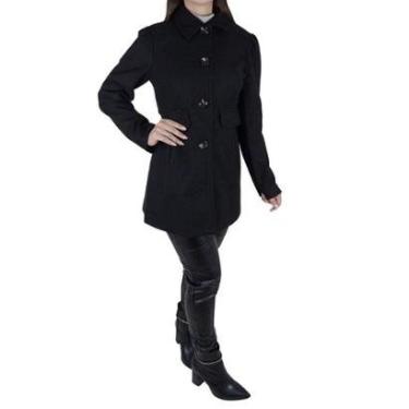 Imagem de Casaco Feminino Facinelli By Mooncity Médio Preto - 610251-Feminino