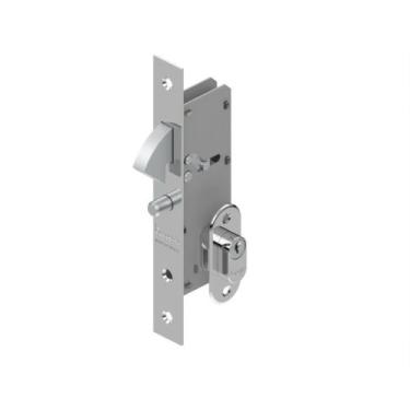 Imagem de Fechadura de Correr HAGA Napole 2605B Broca 23mm Cromada CR 126056