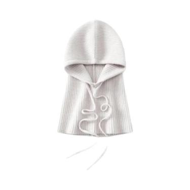 Imagem de Balaclava Feminina De Lã Para Inverno, Gorro Macio E Quente, Touca De 