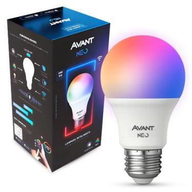 Imagem de Lâmpada LED Inteligente WiFi 10W RGB Avant Neo E27 Bivolt 100V240V 16 