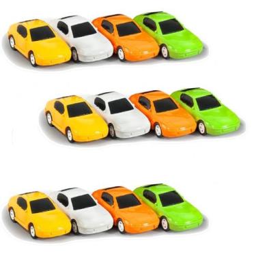 Imagem de Kit 18 Carrinho Mini Ferrari Brinquedo Doação Atacado Barato
