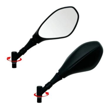 Imagem de Retrovisor Espelho Bmw Gs 650 C/Giro 360 Graus L/ Plana Rvg