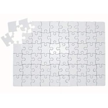 Imagem de 10 Quebra Cabeças 19x27cm 60 pçs Sublimação