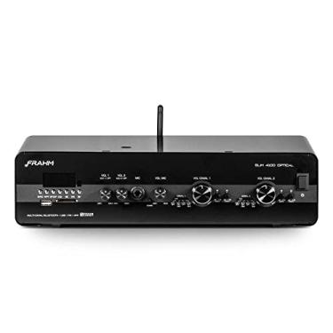 Imagem de Amplificador para Som Ambiente Slim 4100 Optical 2x 150W RMS 2 Ohms Classe AB RCA/FM/SD/Bluetooth Frahm - 31994