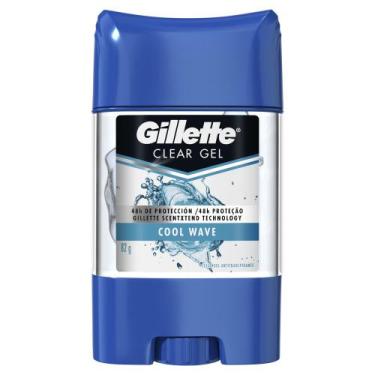 Imagem de Desodorante Gillette Stick Clear Gel Cool Wave 82G