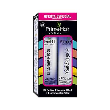 Imagem de Kit Prime Hair Desamarelador Shampoo + Condicionador 240ml