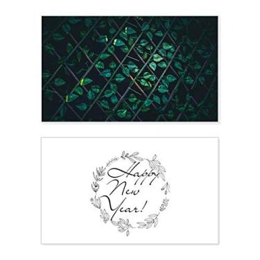 Imagem de Dewdrop Leaf Plant Picture Nature New Year Festival Cartão de felicitações Bless Message Present