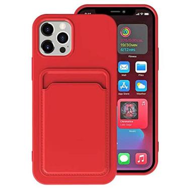 Imagem de Para iPhone 11 13 12 Pro Max Case Original Card Bag Case Para iPhone 14 Pro XS X XR 7 8 Plus Capa de Silicone Macio, T8, Para iPhone XR