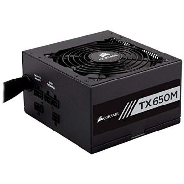 Imagem de Fonte Atx 650W Tx650M 80 Plus Gold-*-, Corsair, CP-9020132-WW, Gold