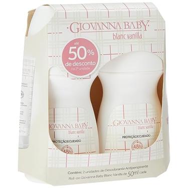 Imagem de Giovanna Baby Desodorante Roll-On Blanc Vanilla 50 Ml 2 Unidades