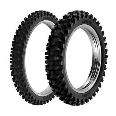 Imagem de Jogo Pneus de Moto Rinaldi RW33 80/100-21 51M + 100/100-18 59M TT