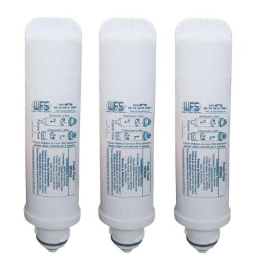 Imagem de Kit 3 Refil Filtro Purificador Água Midea Sensia E Liva