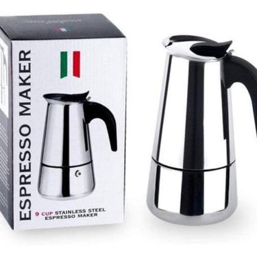 Imagem de Cafeteira Italiana Espesso Maker De Aço Inox 9 Xicaras 01