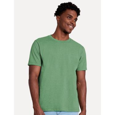 Imagem de Camiseta Aramis Masculina Eco Lisa Cacto Verde Mescla-Masculino