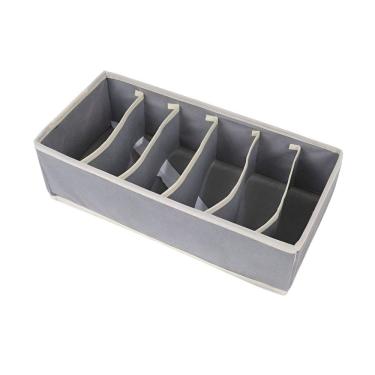 Imagem de Organizador Para Gaveta  Armário 6 Divisórias Meia Sutiã 