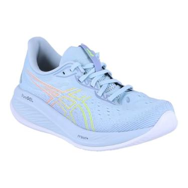 Imagem de Tênis Asics Gel-cumulus 26 Masculino - Azul Claro/amarelo - 41
