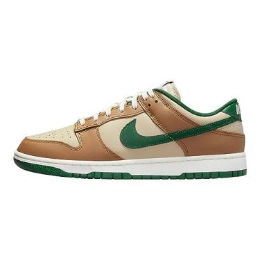 Imagem de Nike Tênis masculino retrô Dunk Low, Vela verde desfiladeiro de vime, 41