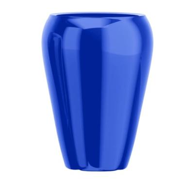 Imagem de Vaso Vietnamita Fibra De Vidro Decoração Tóquio 74cm Grande (Azul Royal)
