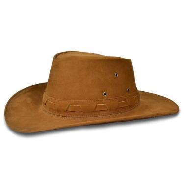 Imagem de Chapéu De Couro Original De Fazendeiro Masculino E Feminino - FABRICAÇ