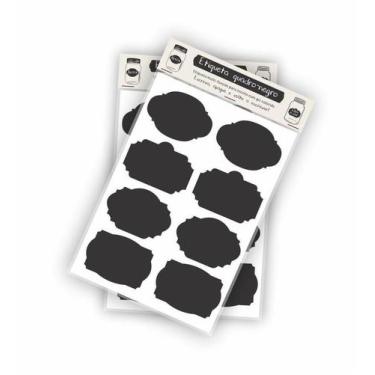Imagem de Etiqueta Quadro Negro Vinil Adesivo Para Porta Tempero - Micro Oficina