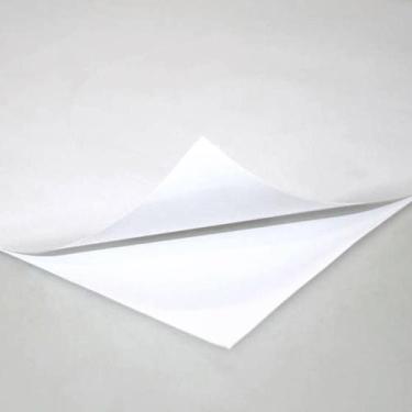 Imagem de Vinil Adesivo Branco Brilhante 135g A4 210mmx297mm PVC Autoadesivo 10 