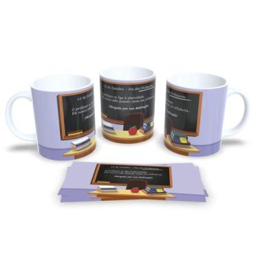 Imagem de Canecas Personalizadas dia dos Professores - Estampa Sublimada, Mod.4