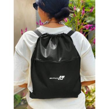 Imagem de Mochila Saco Nylon SPORT Academia Esportiva Gym Bag Fitness Unissex Co