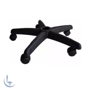 Imagem de Base Estrela Com  5 Rodinhas Para Cadeira Executiva - Center Moveis 