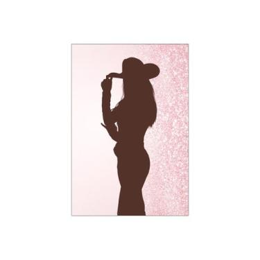 Imagem de Painel De Festa Vertical 1,50 x 2,20 - Boiadeira Rosa 044 - Via Cores
