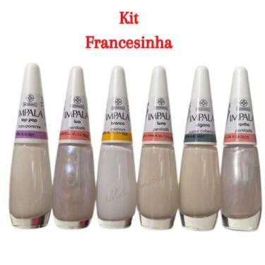 Imagem de Esmalte Impala - kit Francesinha SONHOS - 06 unidades